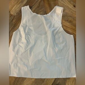 Athleta white tank top